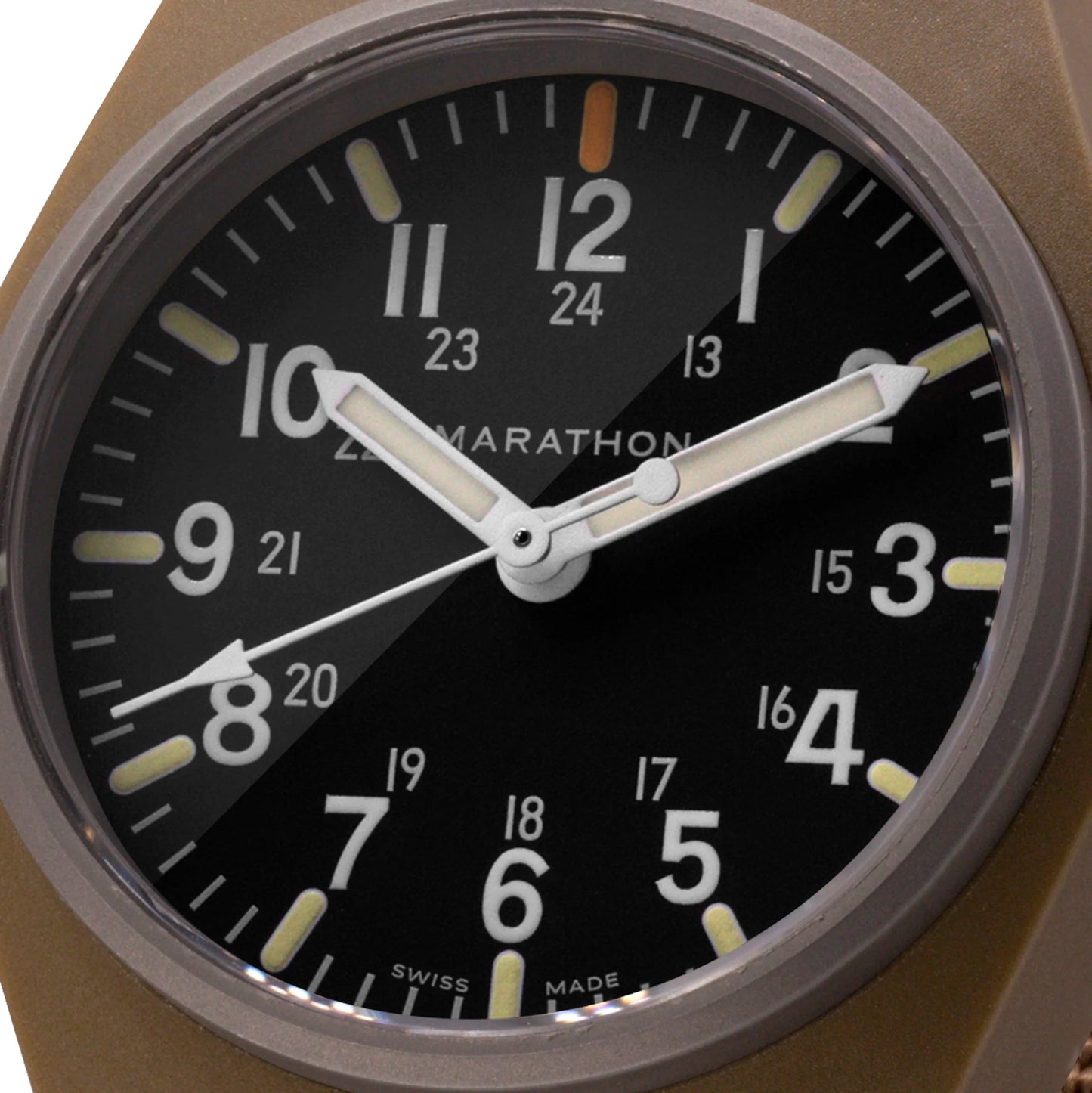 Marathon 34mm Black GPQ-M Type II - Field Quartz