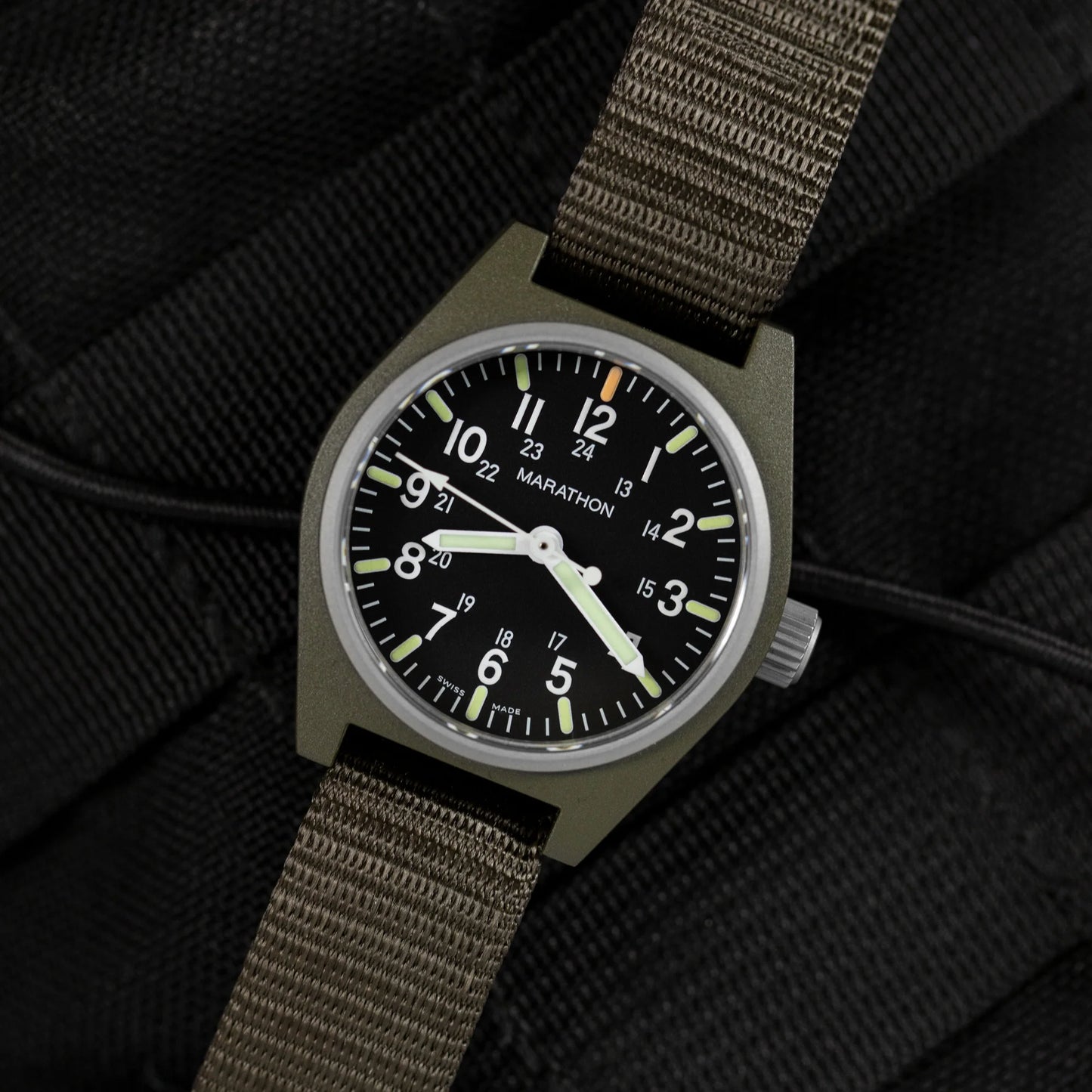 Marathon 34mm Black GPQ-M Type II - Field Quartz