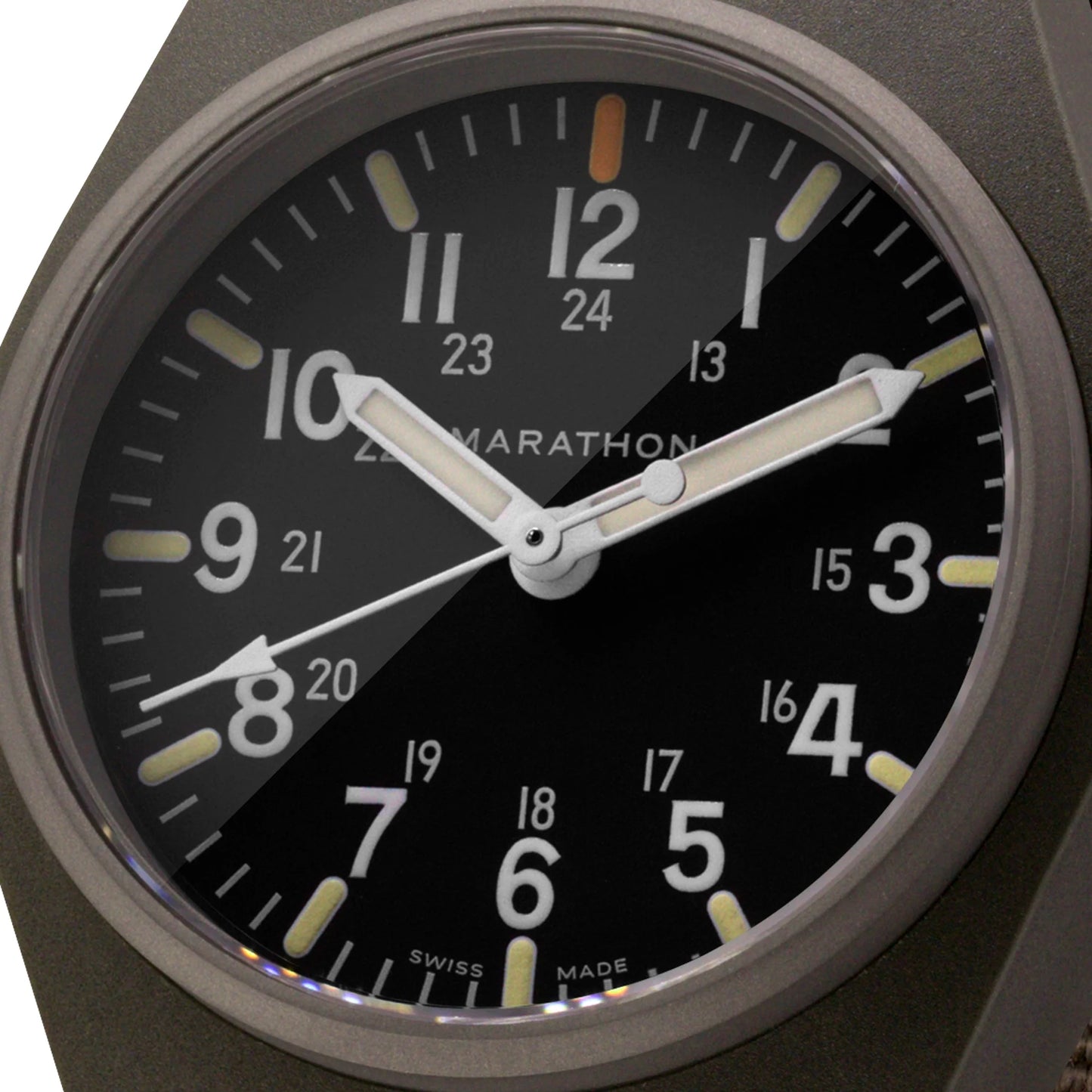 Marathon 34mm Black GPQ-M Type II - Field Quartz
