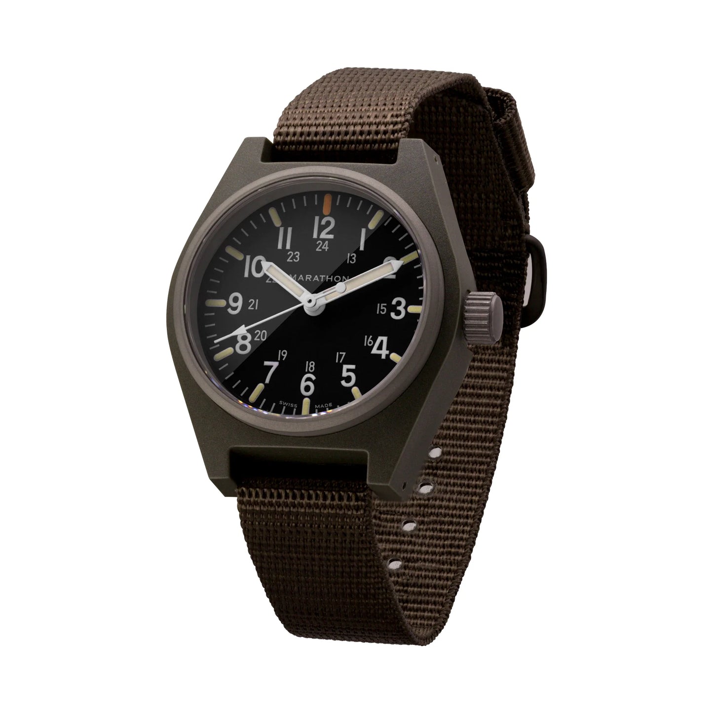 Marathon 34mm Black GPQ-M Type II - Field Quartz