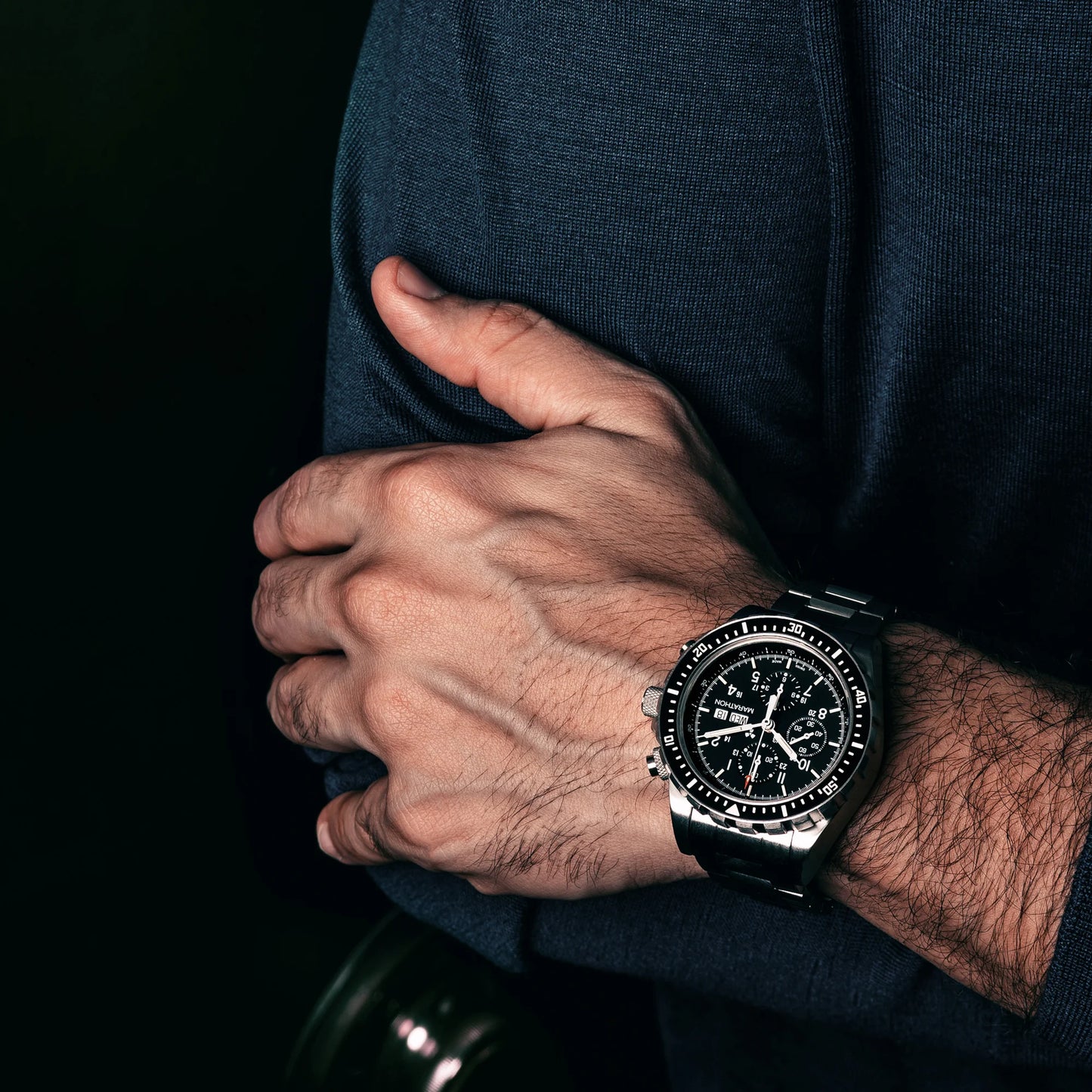 Marathon 46mm CSAR® Type II - Diver's Automatic with Stainless Steel Bracelet