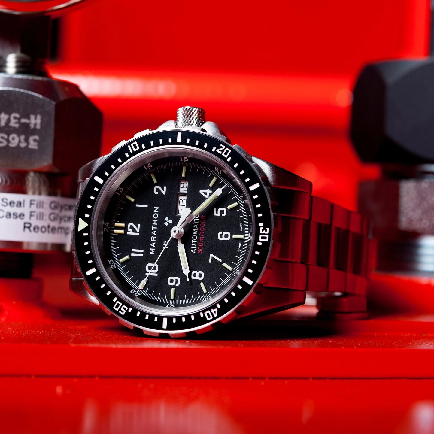 Marathon 46mm JDD® Type II - Diver's Automatic with Stainless Steel Bracelet