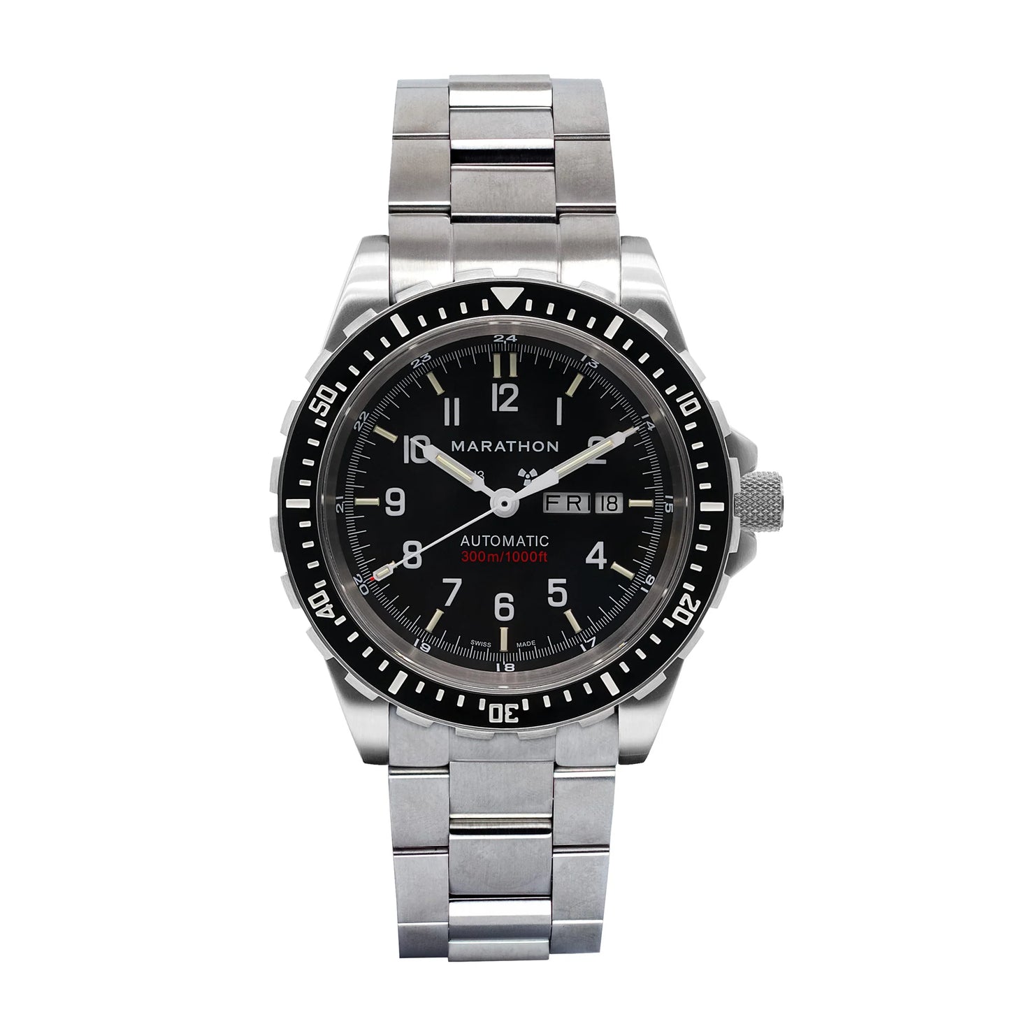 Marathon 46mm JDD® Type II - Diver's Automatic with Stainless Steel Bracelet