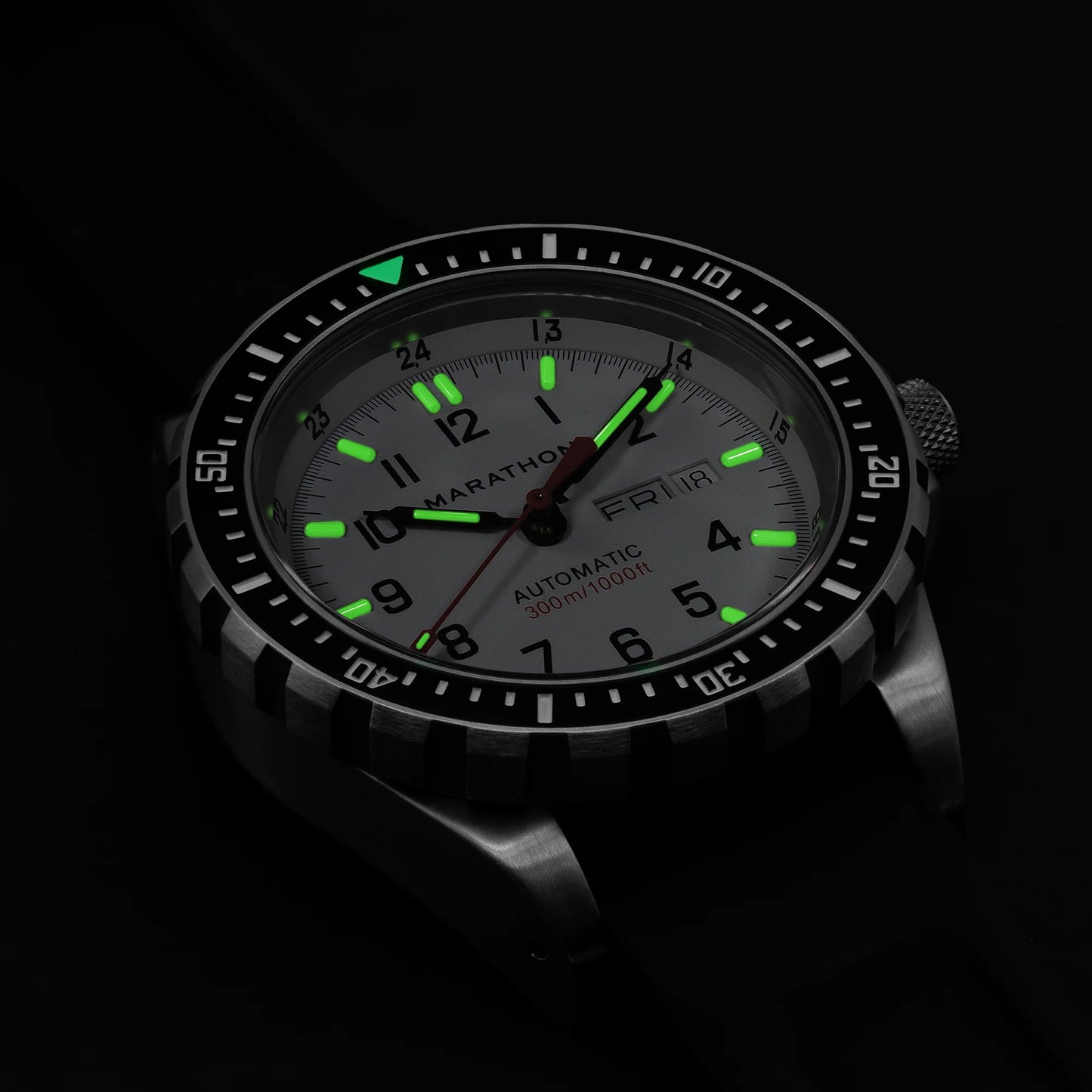 Marathon 46mm JDD® Arctic Edition, Type II - Diver's Automatic with Stainless Steel Bracelet