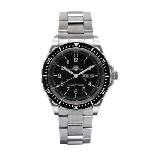 Marathon 46mm JDD® IDF YAMAM™ Type II - Diver's Automatic with YAMAN Stainless Steel Bracelet