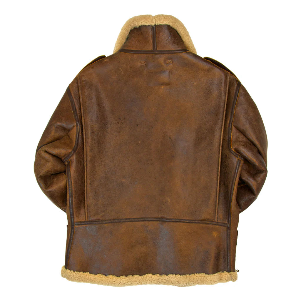 Cockpit B-6 Shearling Bomber Jacket