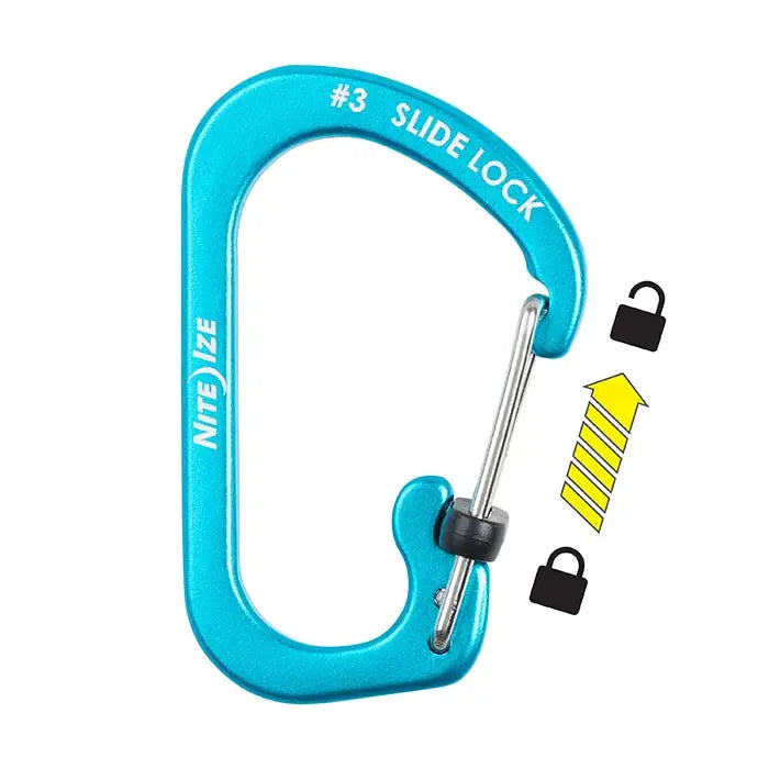 Nite Ize SlideLock® Aluminum Carabiner