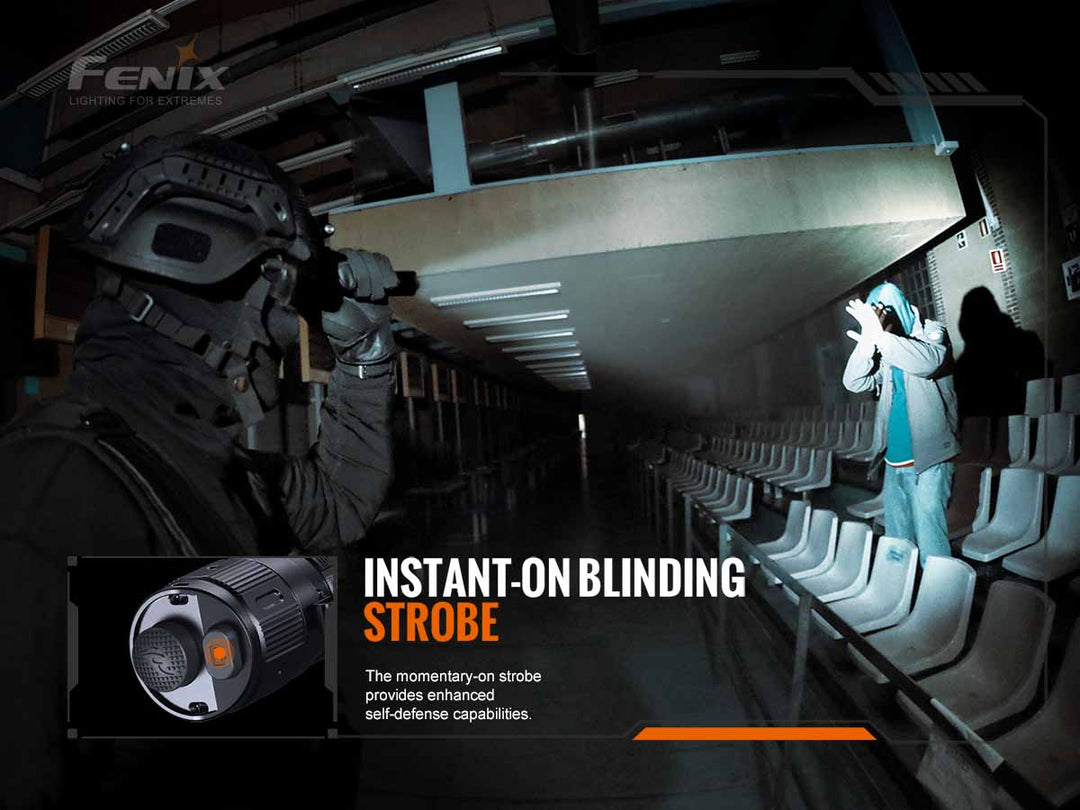 FENIX TK20R V2.0 3000LM 充電式戰術手電筒:極致亮度體驗