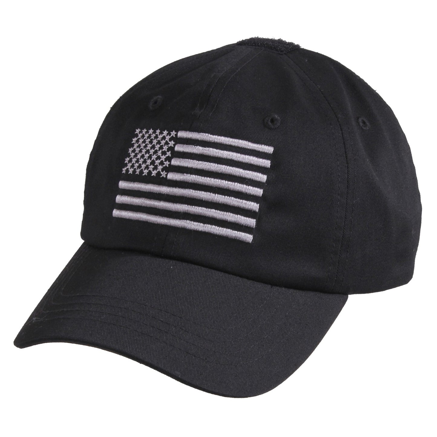 Rothco Tactical Operator Low-Profile Cap (Black, US Flag)