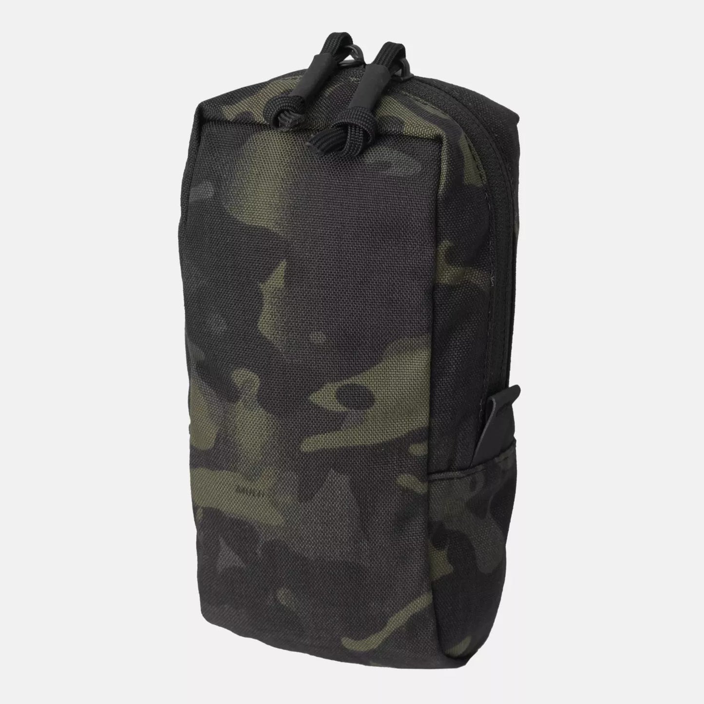 Helikon Mini Pouch MOLLE MultiCam Black accessory pouch front view