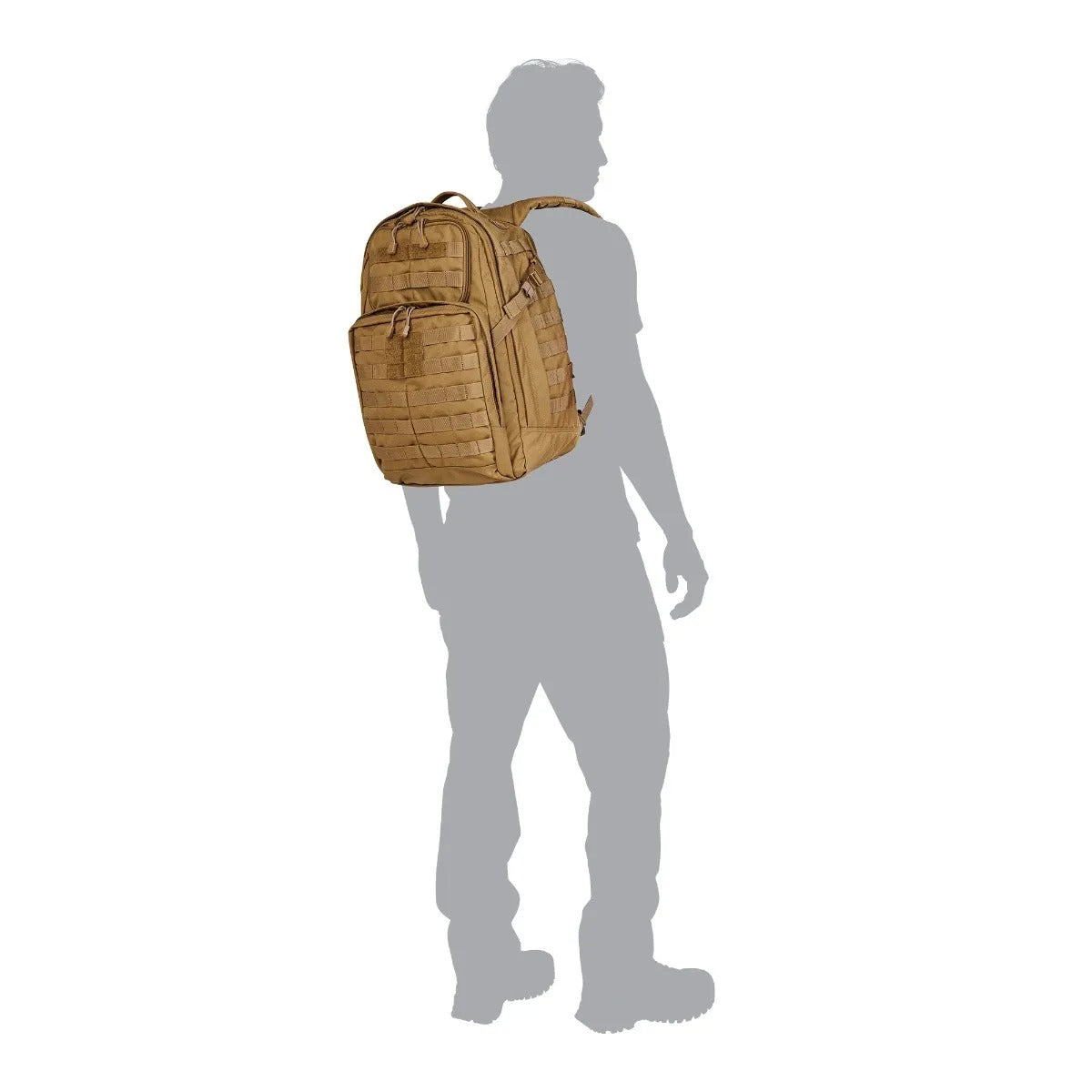 5.11 RUSH® 24 2.0 37L 戰術背包|1050D 尼龍・MOLLE 擴充・筆電/水袋相容