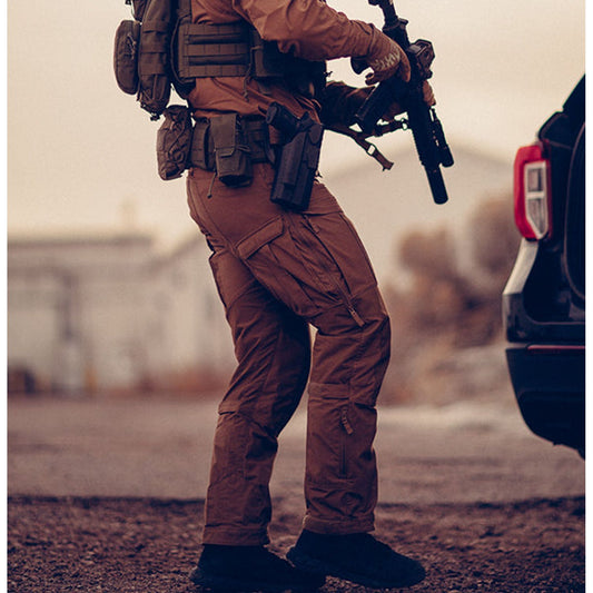 Helikon MCDU Pants 12 Olive Green tactical pants front view