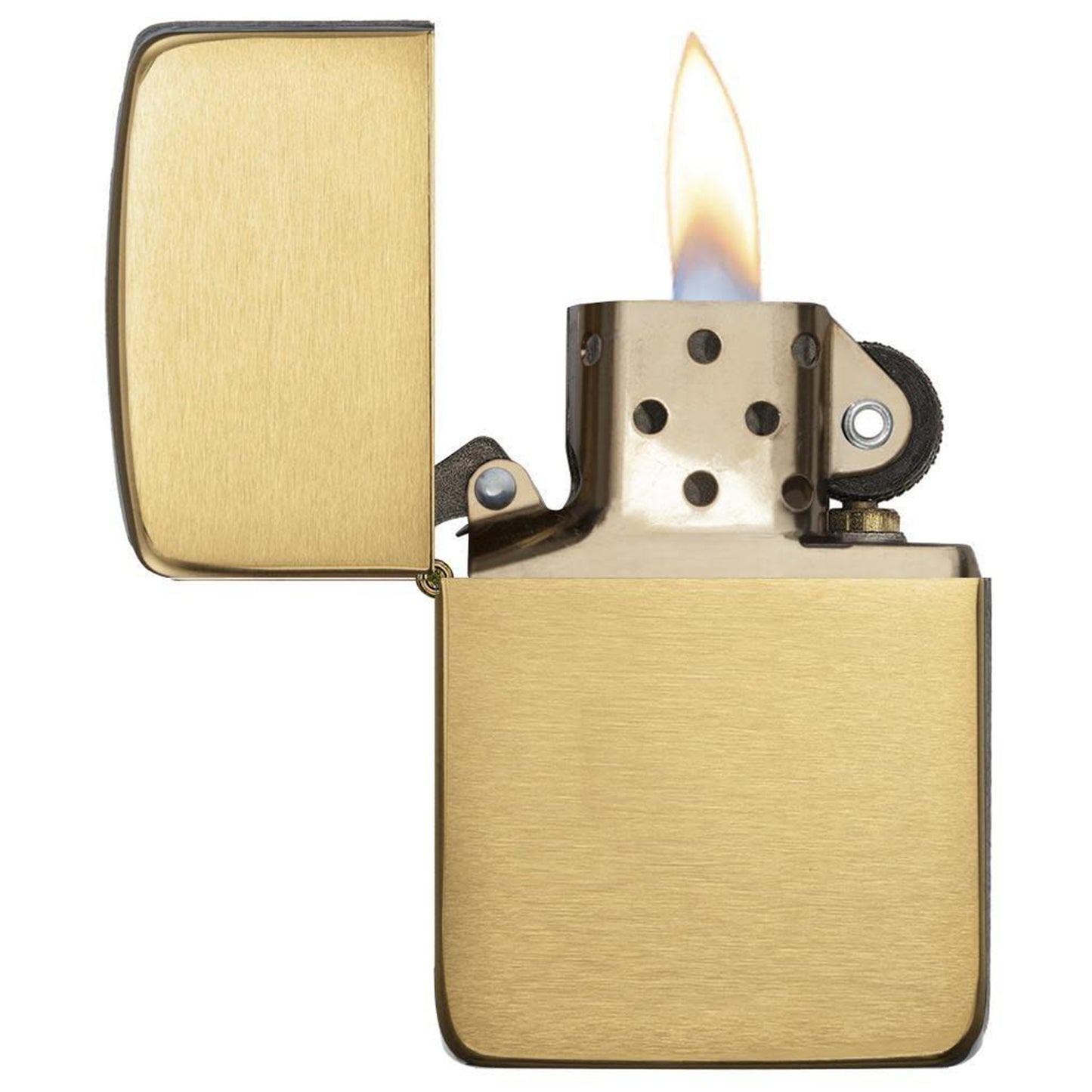 Zippo 刷砂黃銅1941仿古打火機 #86