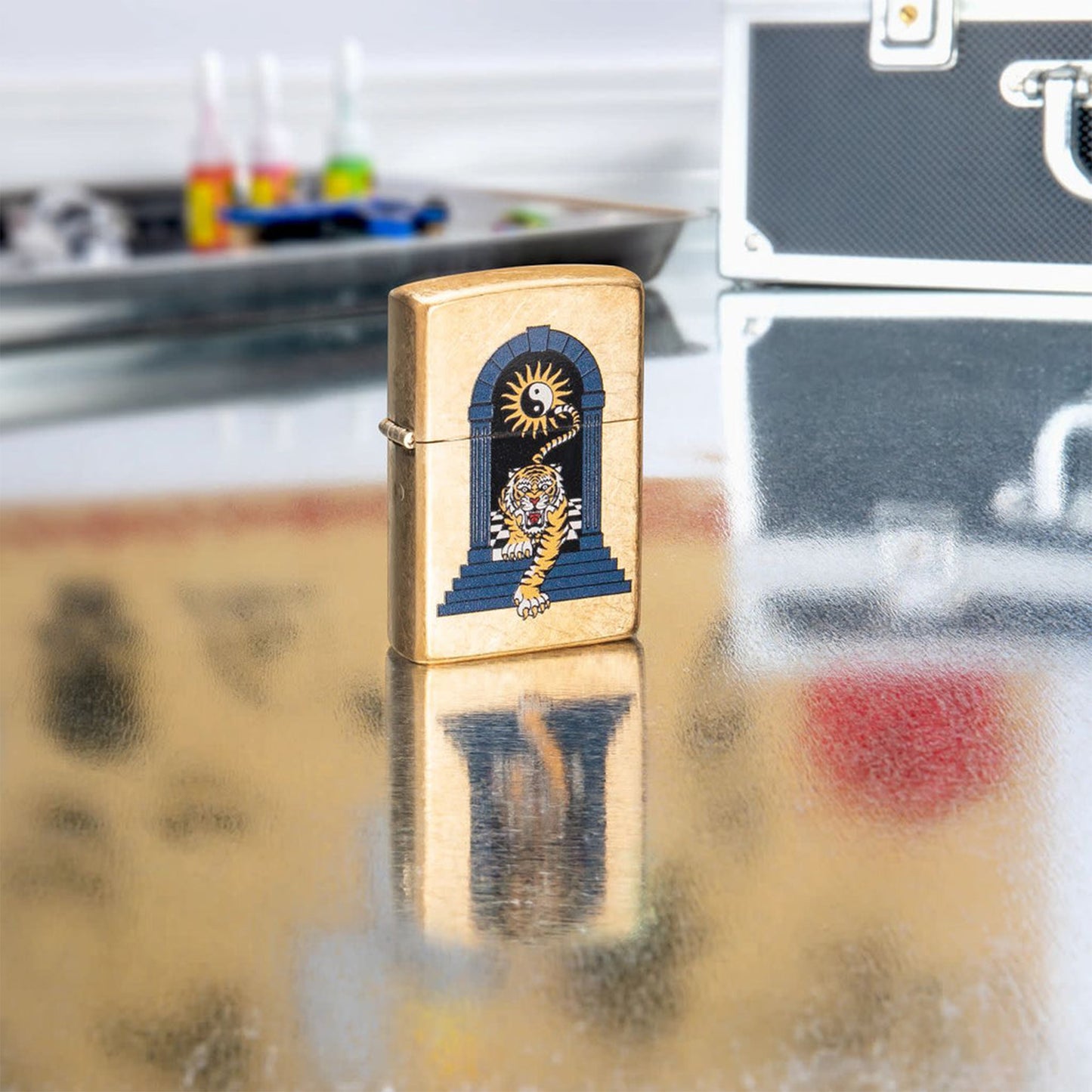 Zippo Yin-Tang Tiger Lighter #91