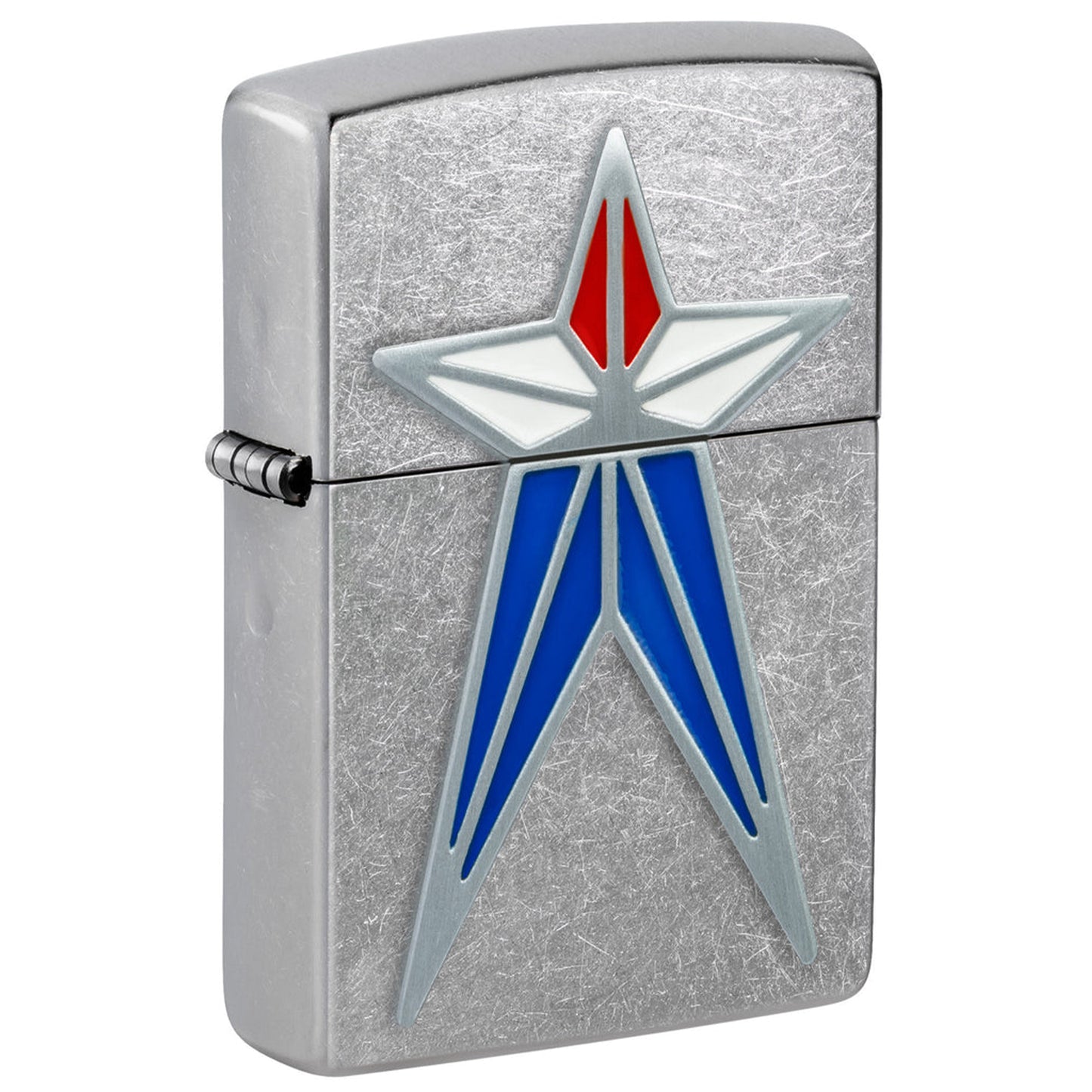 Zippo Red, White & Blue Star Lighter #87