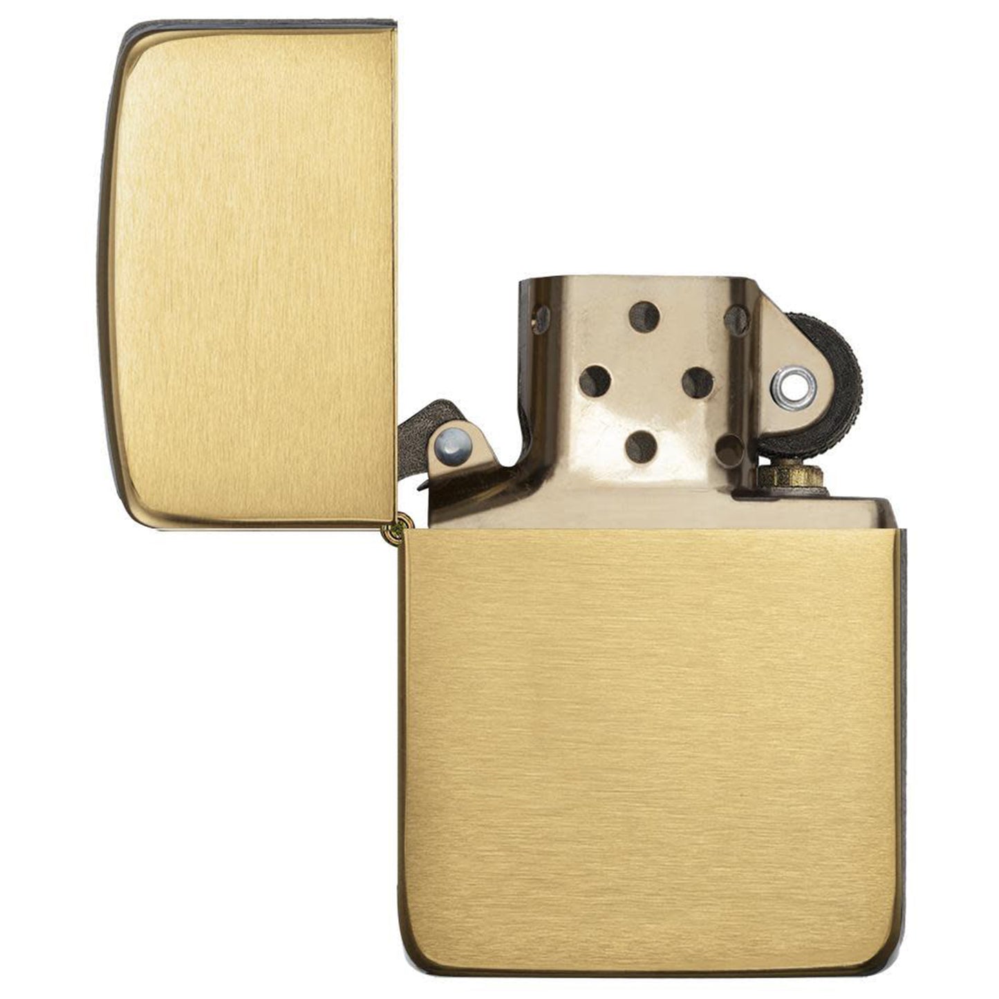 Zippo 刷砂黃銅1941仿古打火機 #86