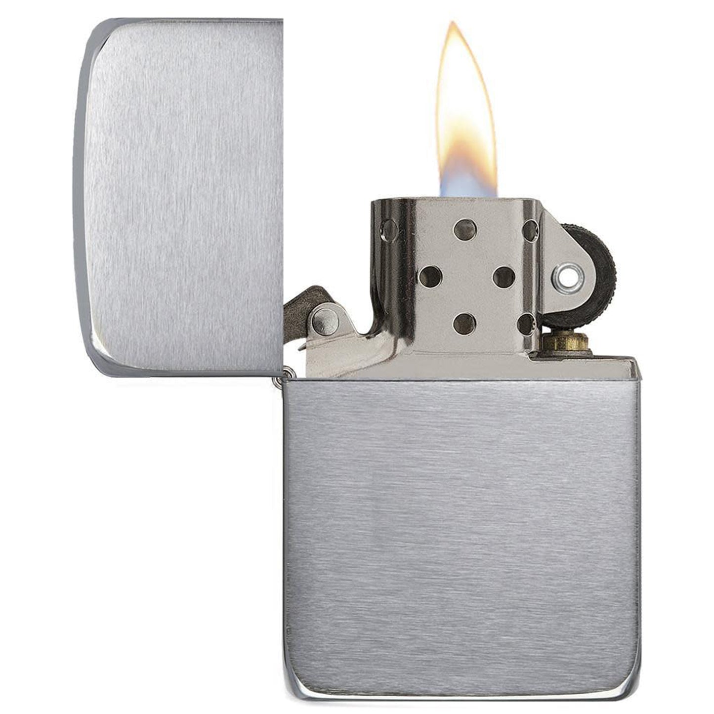 Zippo 刷砂鉻1941仿古打火機 #85