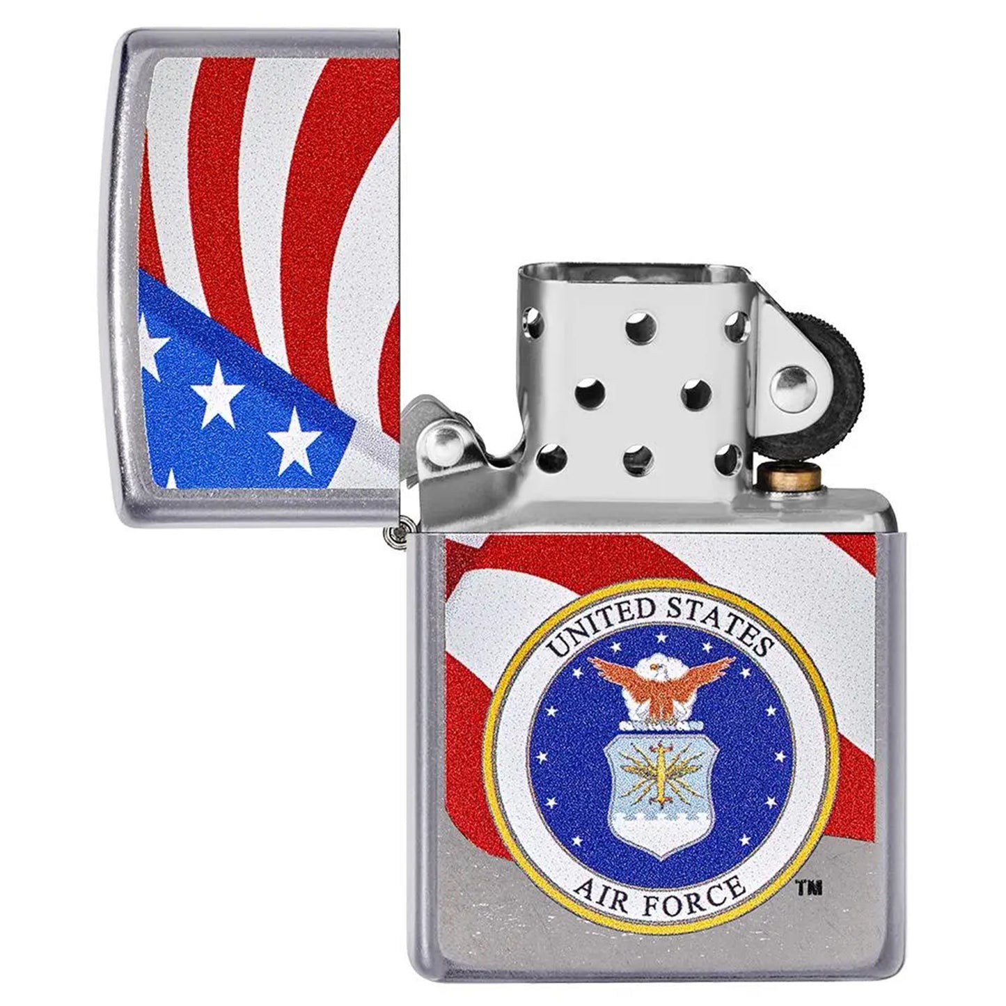 Zippo Air Force™ Street Chrome™ Lighter