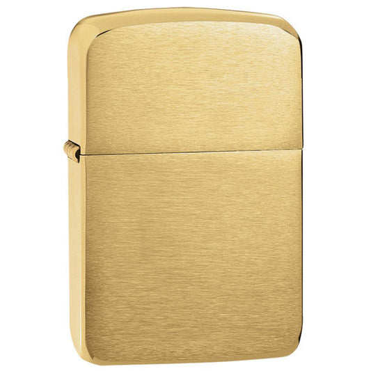 Zippo 刷砂黃銅1941仿古打火機 #86