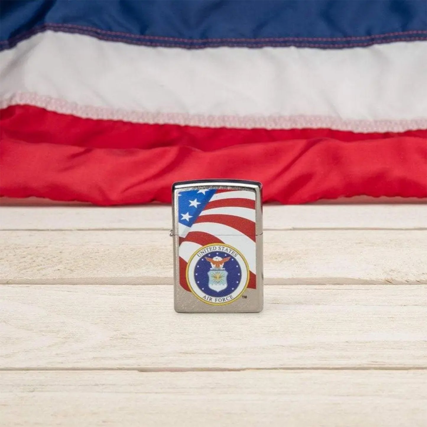 Zippo Air Force™ Street Chrome™ Lighter