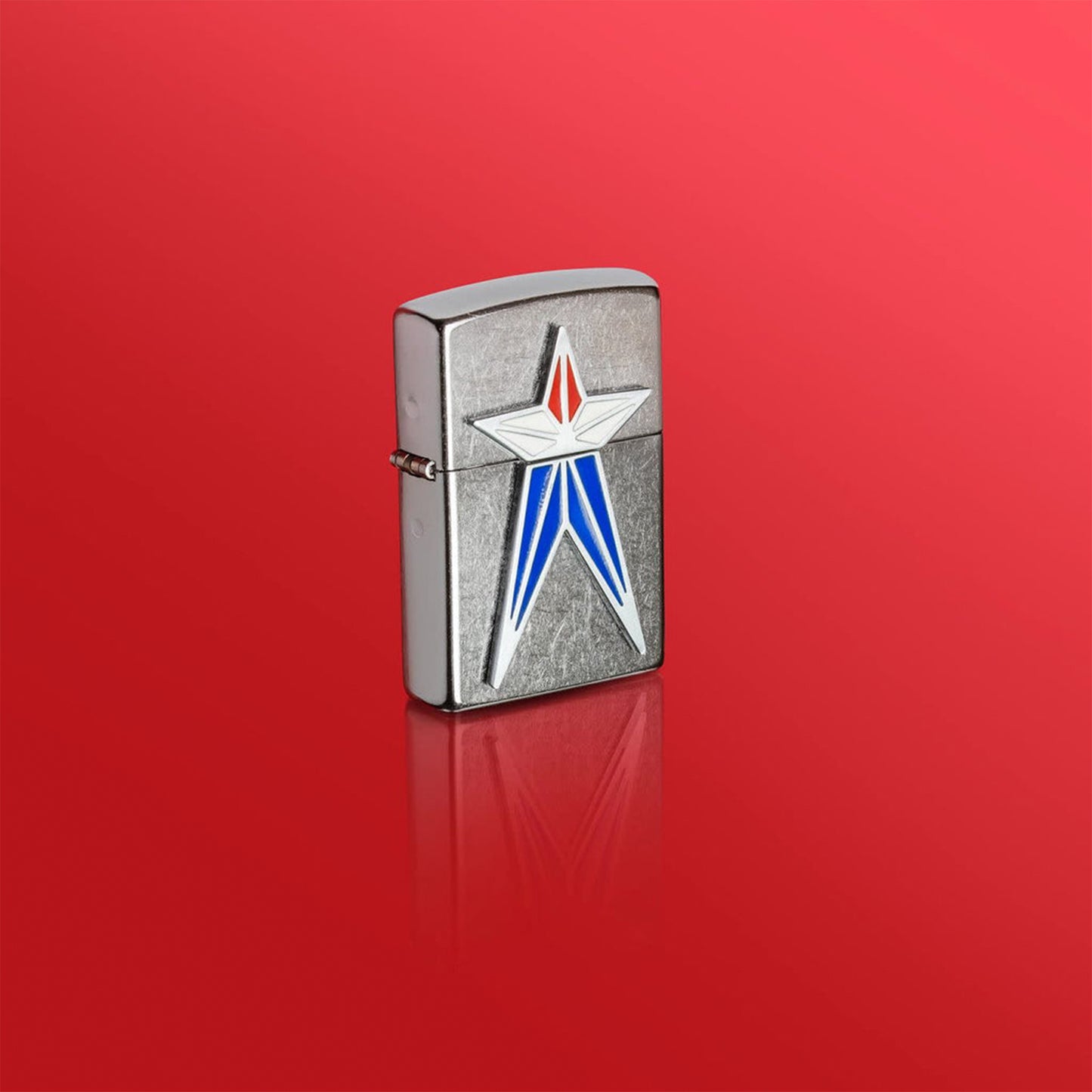 Zippo Red, White & Blue Star Lighter #87