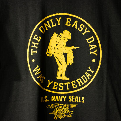 The only easy day is yesterday featured T-shirt (C76)