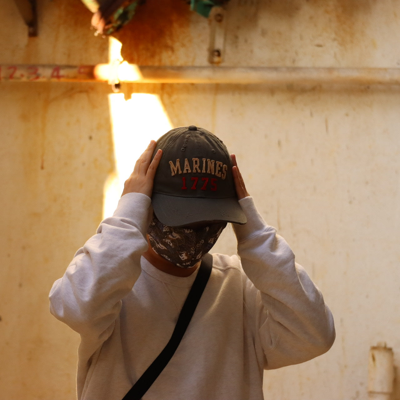 US Marines 1775 Vintage Athletic Cap