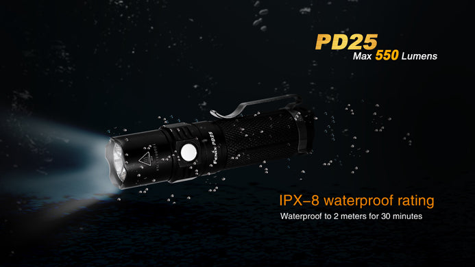 Fenix PD25 Mini Rechareable Flashlight
