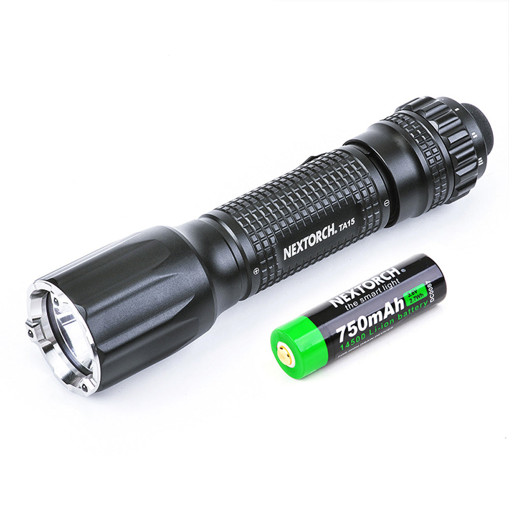 NEXTORCH TA15 Multi-Battery Tactical Flashlight