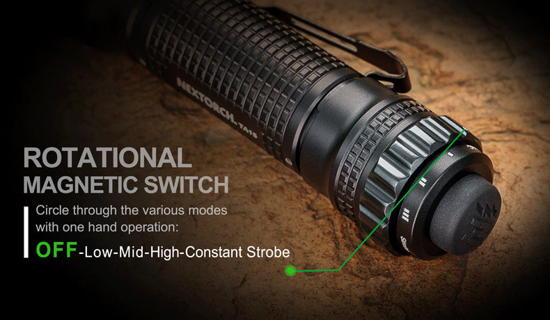 NEXTORCH TA15 Multi-Battery Tactical Flashlight
