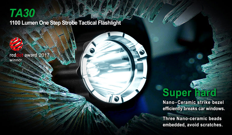 NEXTORCH TA30 One-Step-Strobe Tactical Flashlight