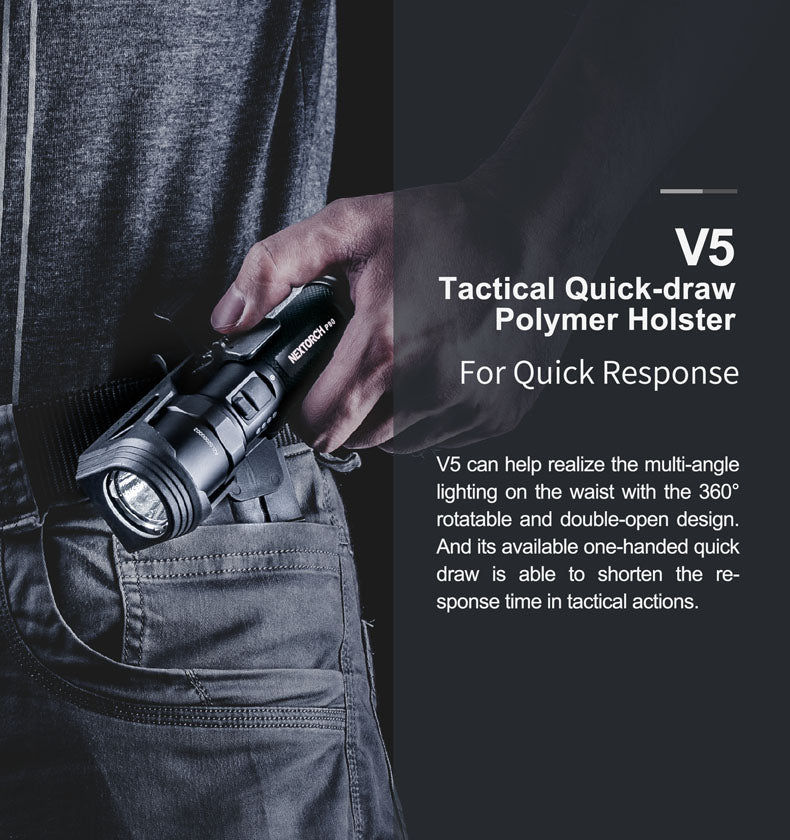 NEXTORCH P80 One-step Strobe Duty Flashlight