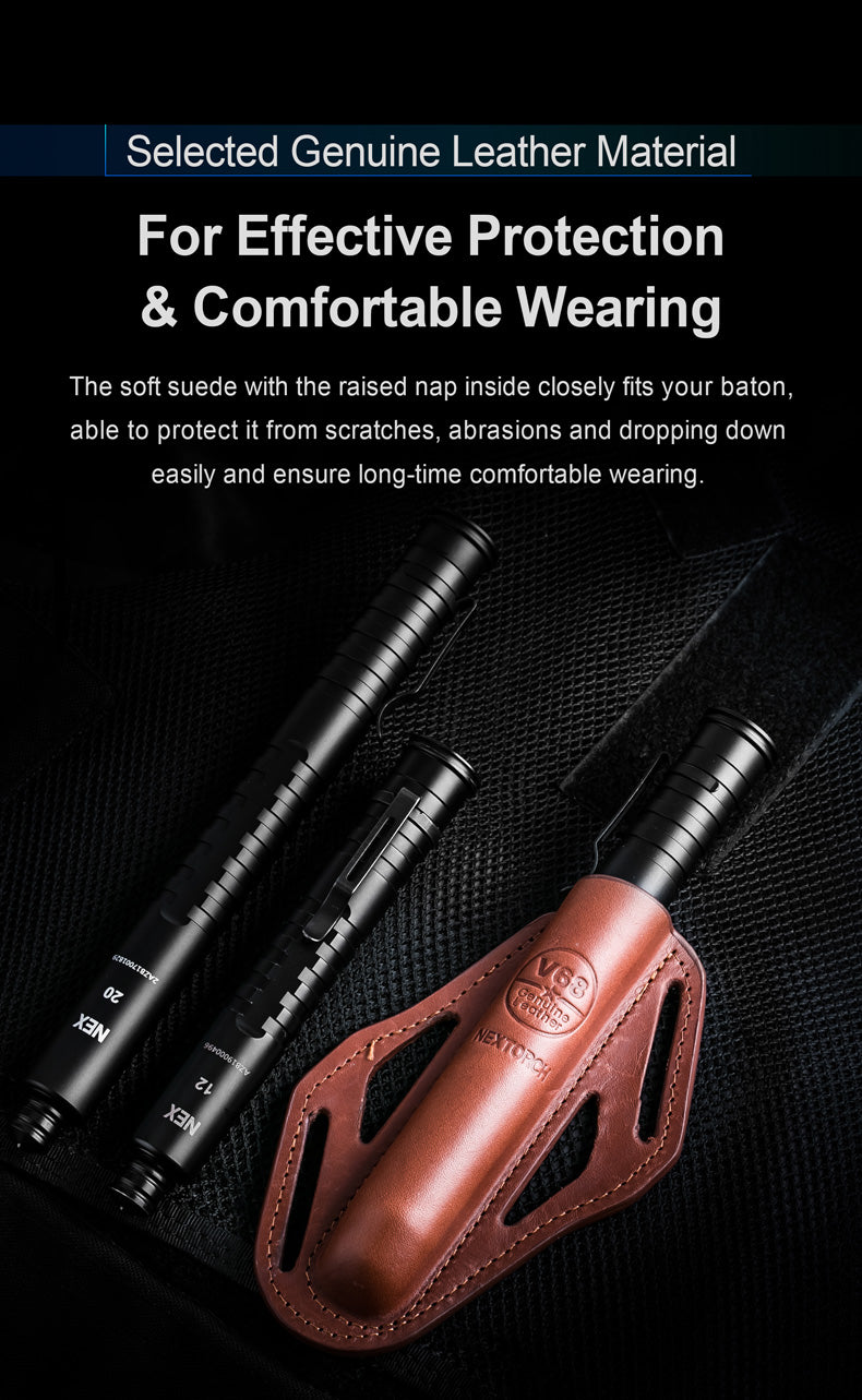 Nextorch V68 Genuine-Leather Baton Holster