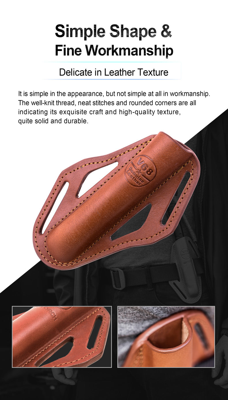 Nextorch V68 Genuine-Leather Baton Holster