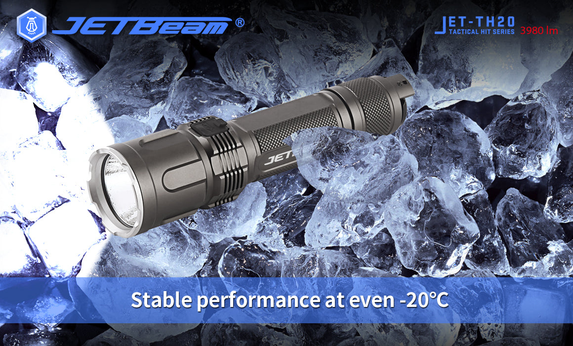 JetBeam TH20 Guardian 3980 Lumens Tactical Flashlight