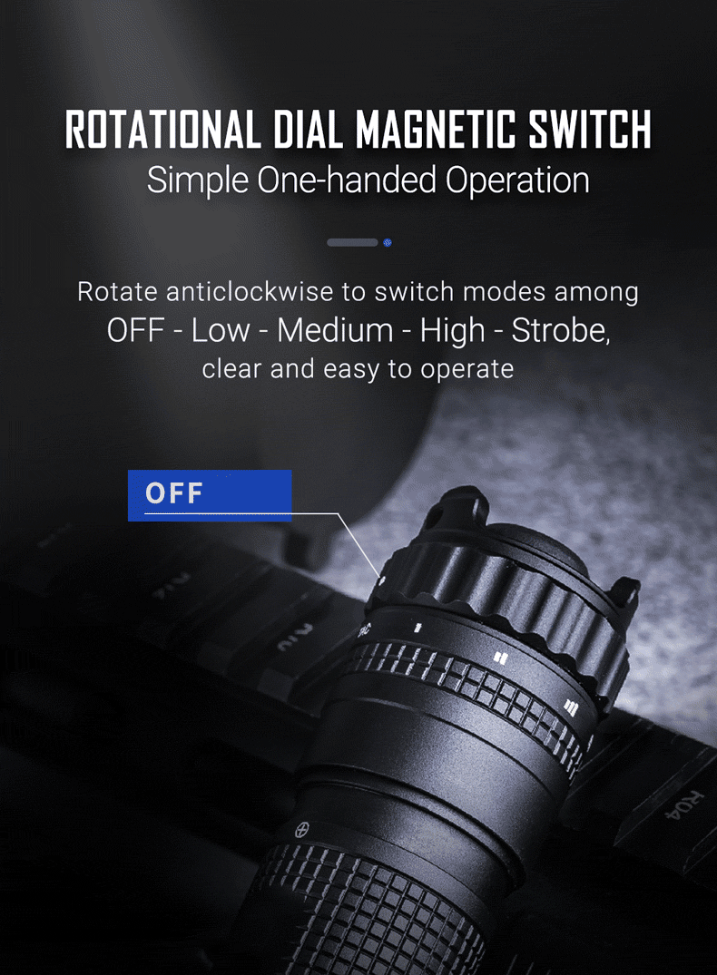 NEXTORCH TA30 MAX 2100 lm Tactical Flashlight