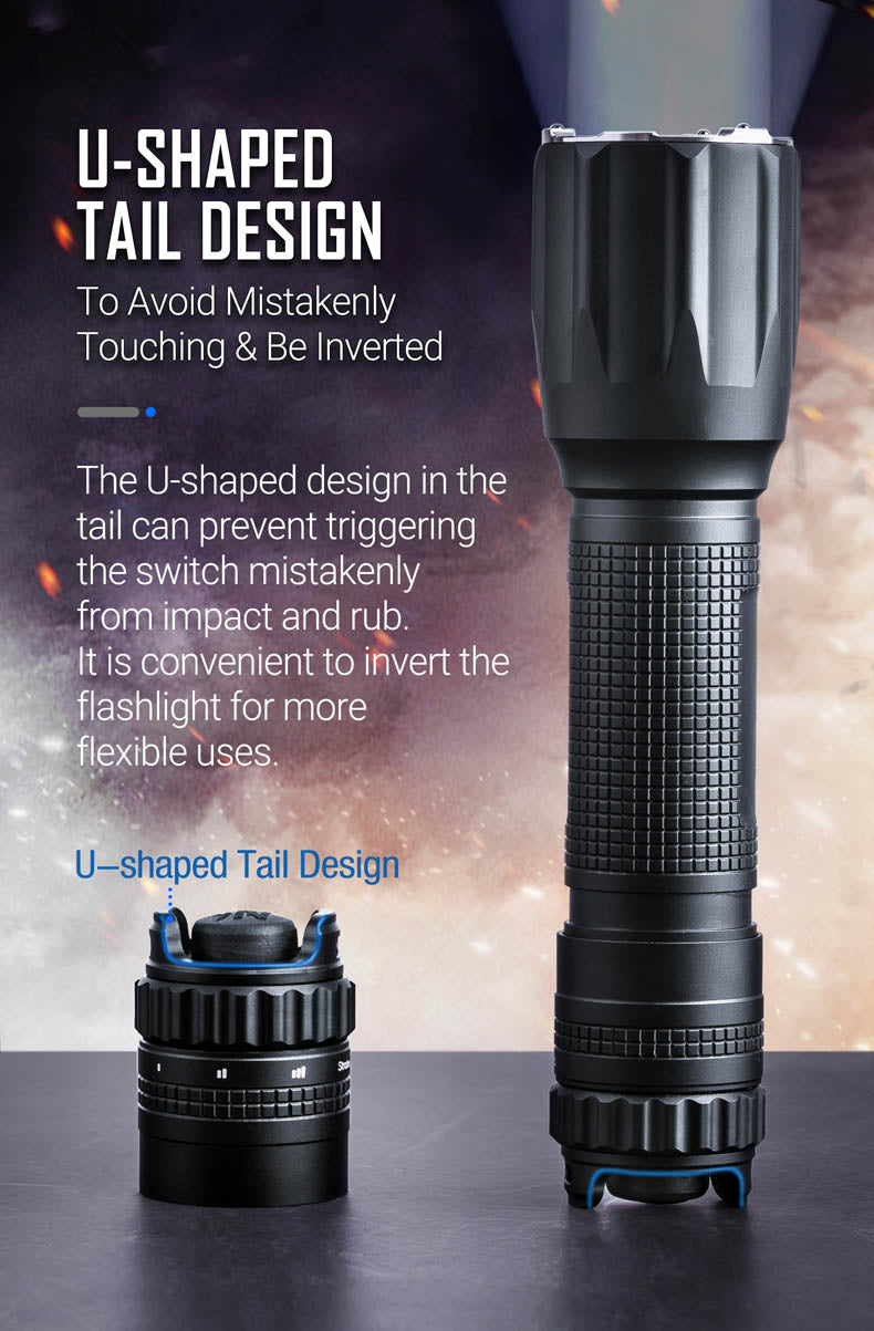 NEXTORCH TA30 MAX 2100 lm Tactical Flashlight