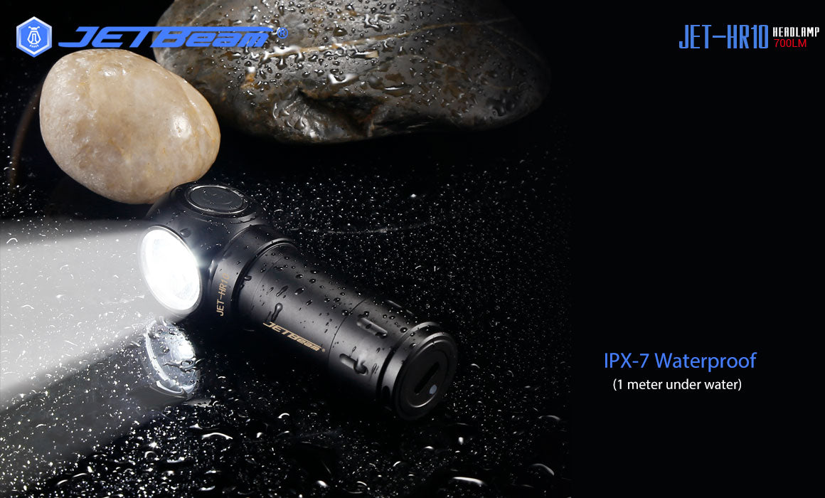 JETBEAM HR10 700Lm Rechargeable Headlamp