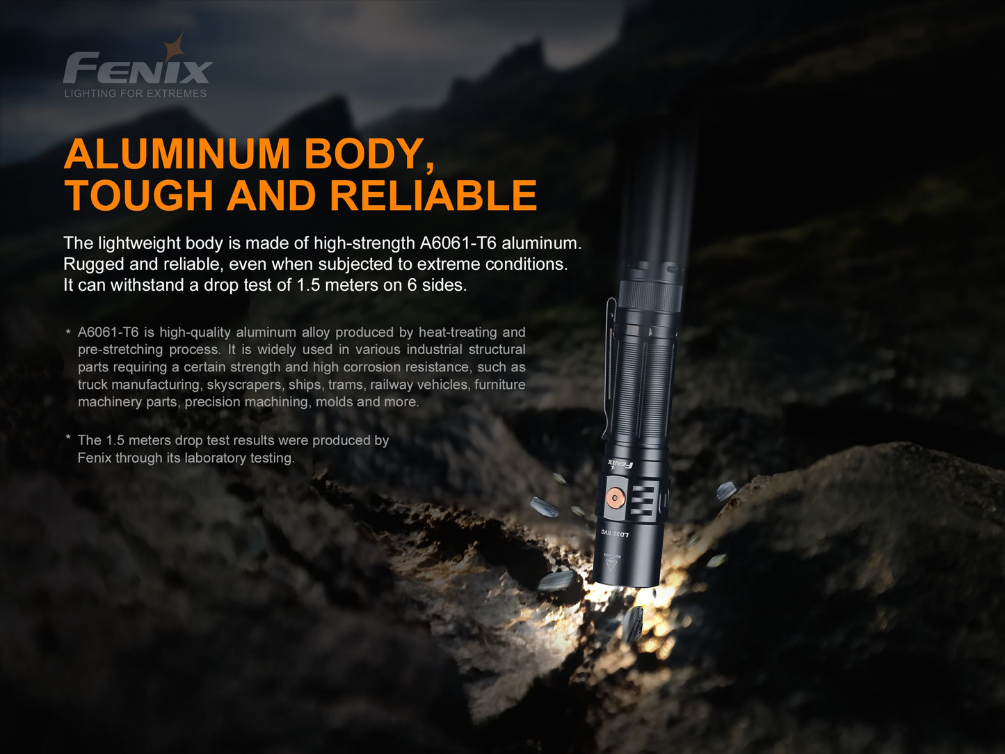 Fenix LD32 UVC Portable Outdoor Flashlight