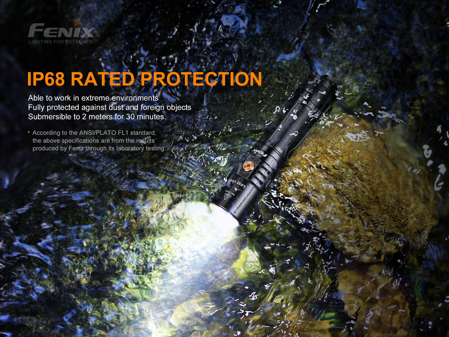 Fenix LD32 UVC Portable Outdoor Flashlight