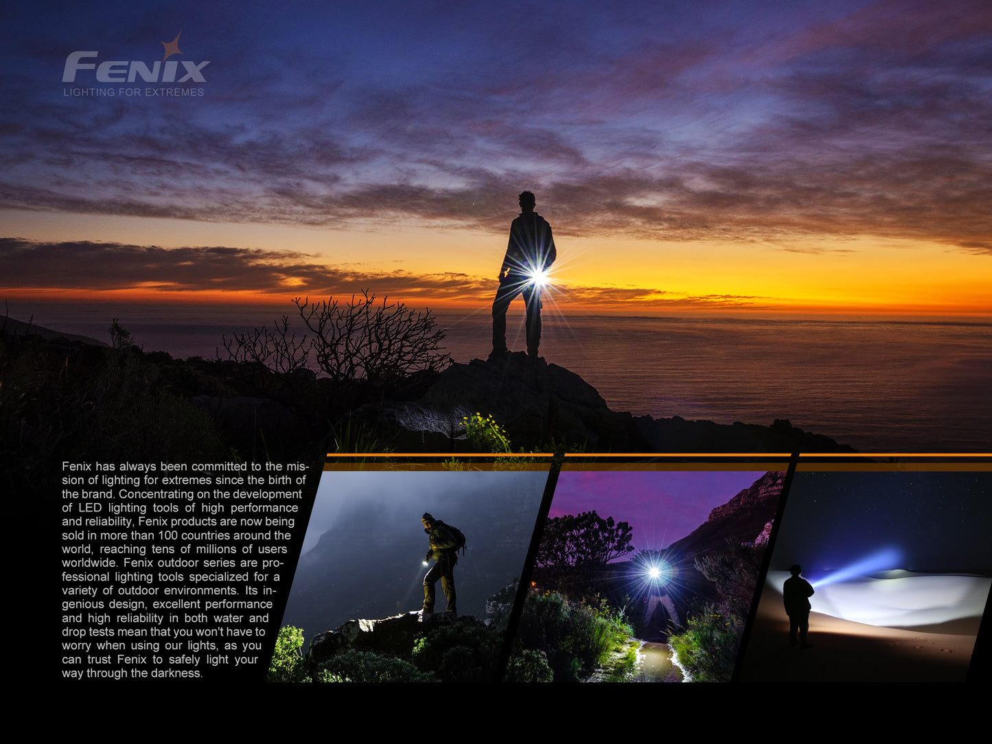 Fenix LD32 UVC Portable Outdoor Flashlight