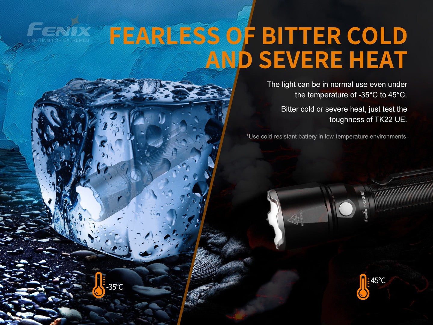 TK22 UE PORTABLE TACTICAL FLASHLIGHT