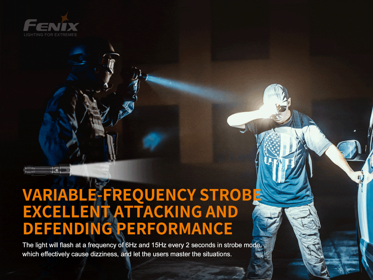 TK22 UE PORTABLE TACTICAL FLASHLIGHT