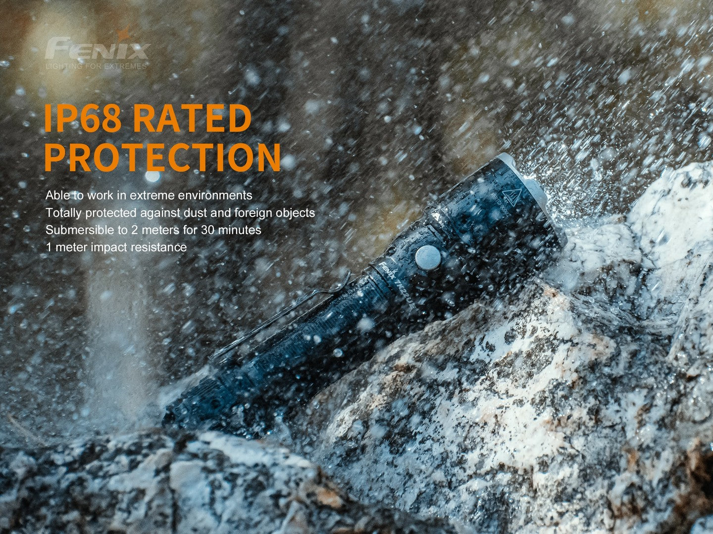 TK22 UE PORTABLE TACTICAL FLASHLIGHT