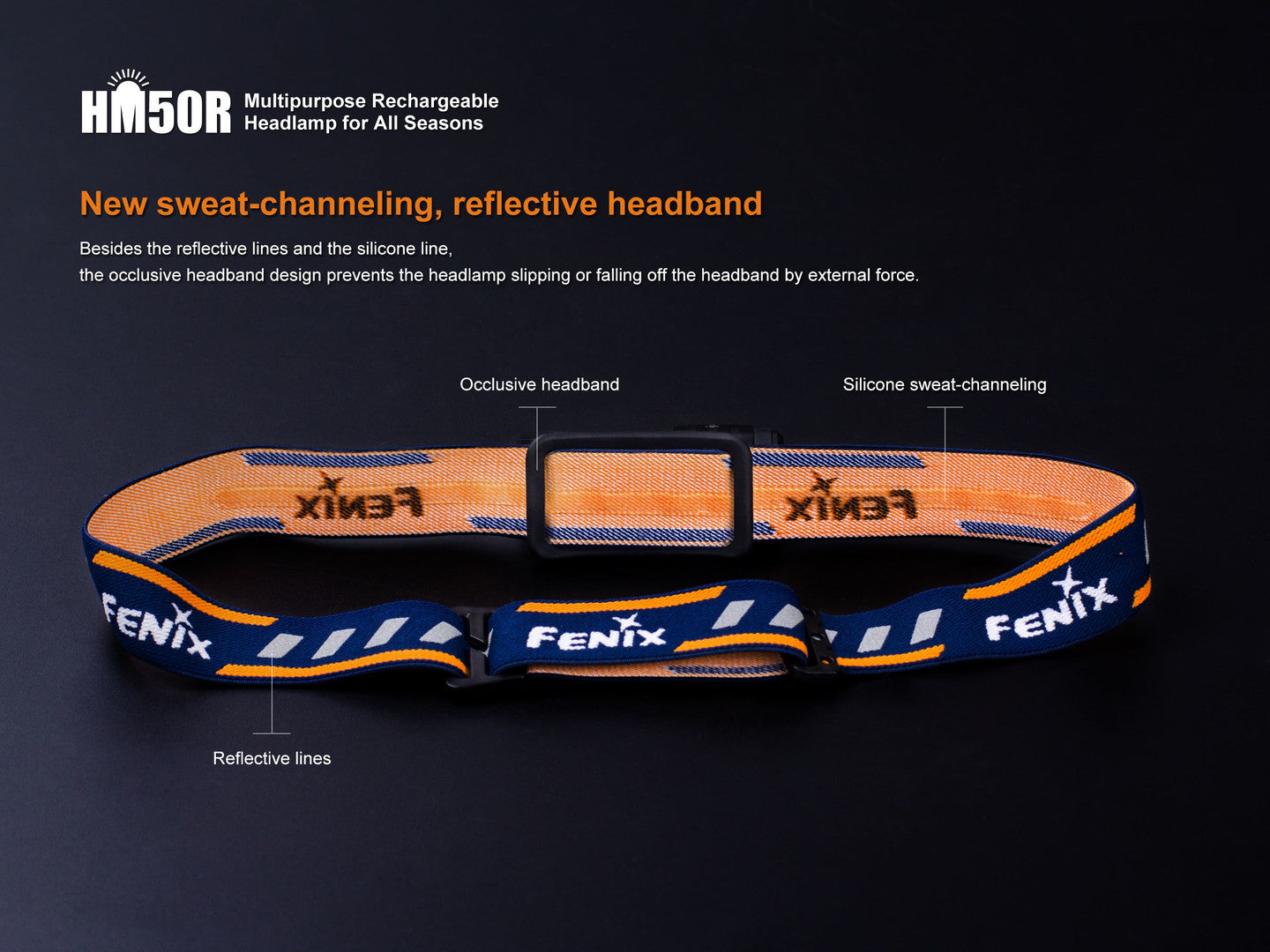 HM50R MULTI-FUNCTIONAL RECHARGEABLE HEADLAMP FOR ALL SEASONS