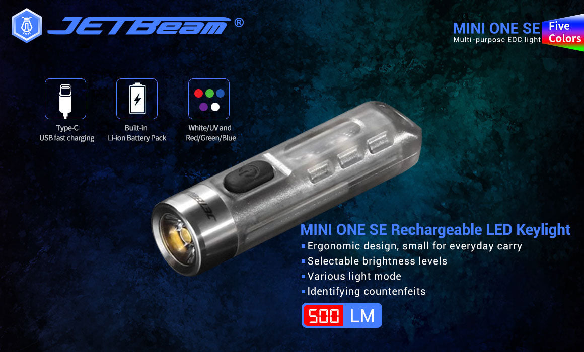 JETBeam MINI ONE Rechargeable Keylight SE