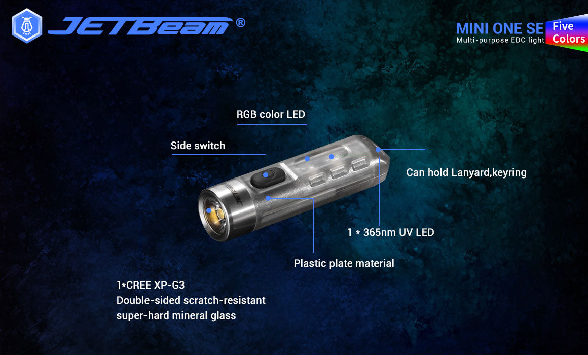JETBeam MINI ONE Rechargeable Keylight SE