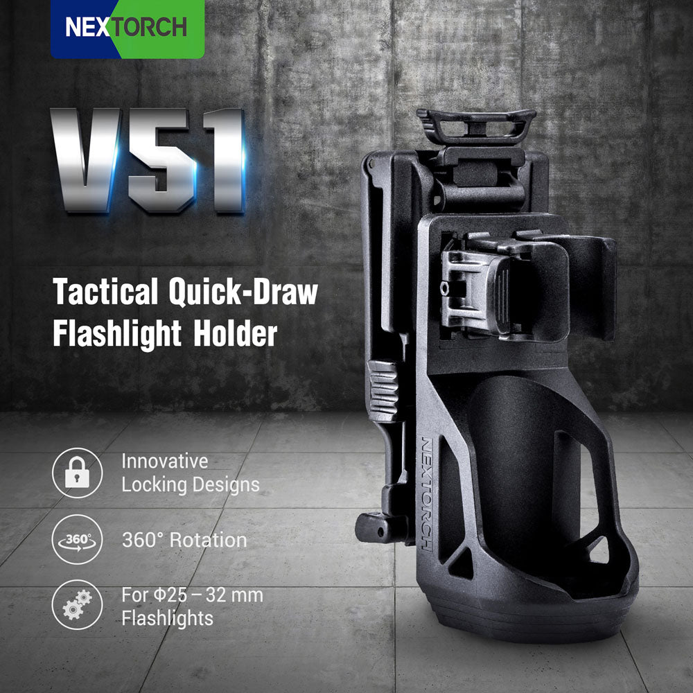 NEXTORCH V51 Quick-Draw Flashlight Holder