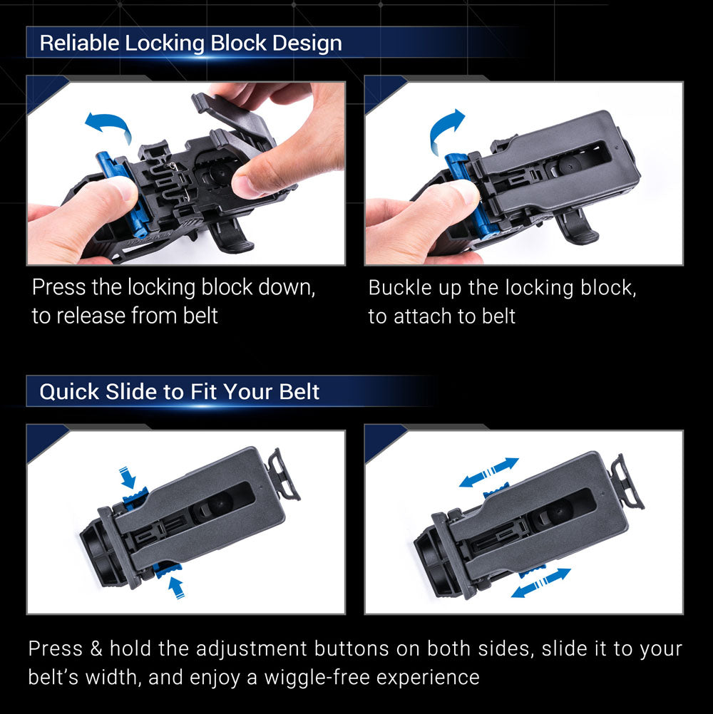 NEXTORCH V51 Quick-Draw Flashlight Holder