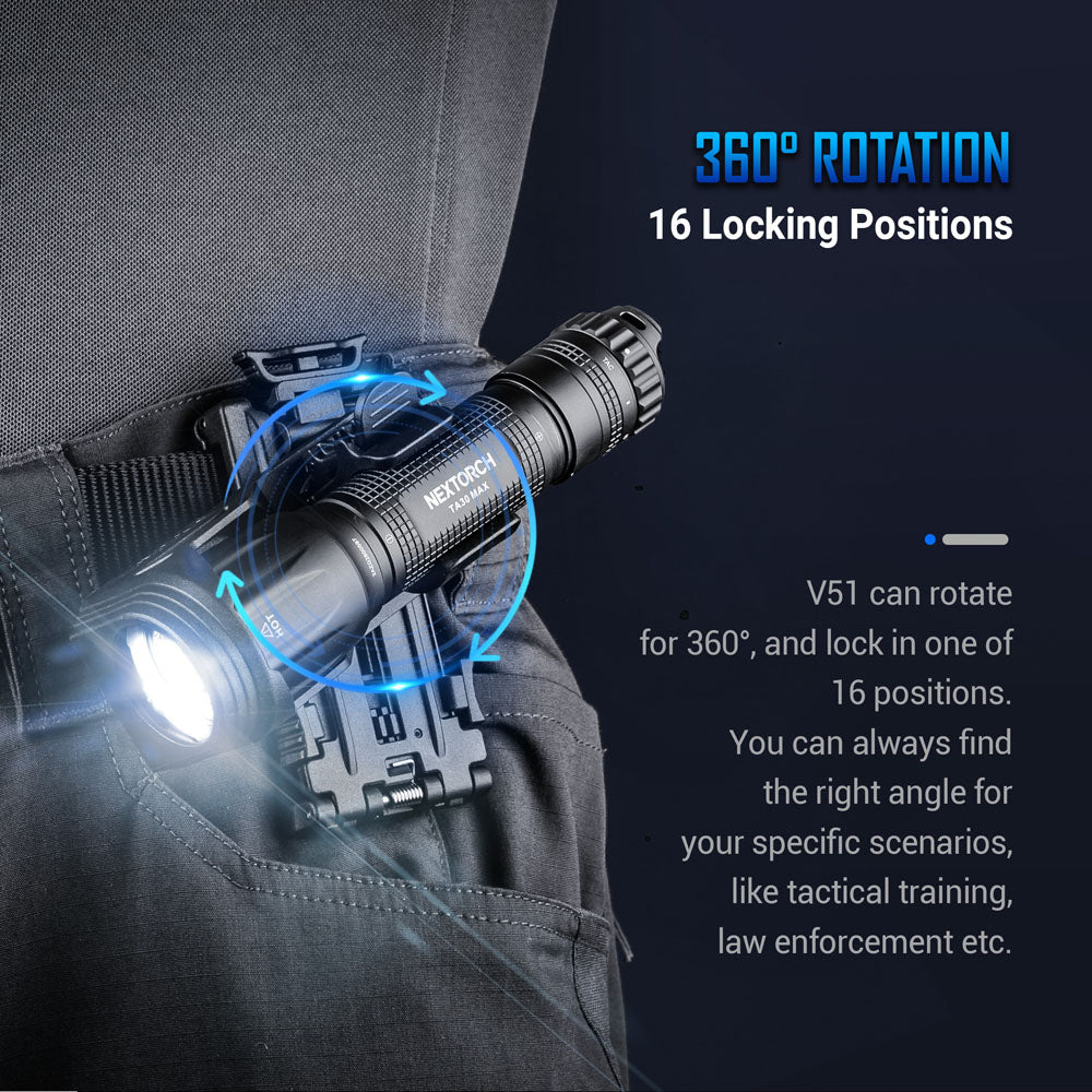 NEXTORCH V51 Quick-Draw Flashlight Holder